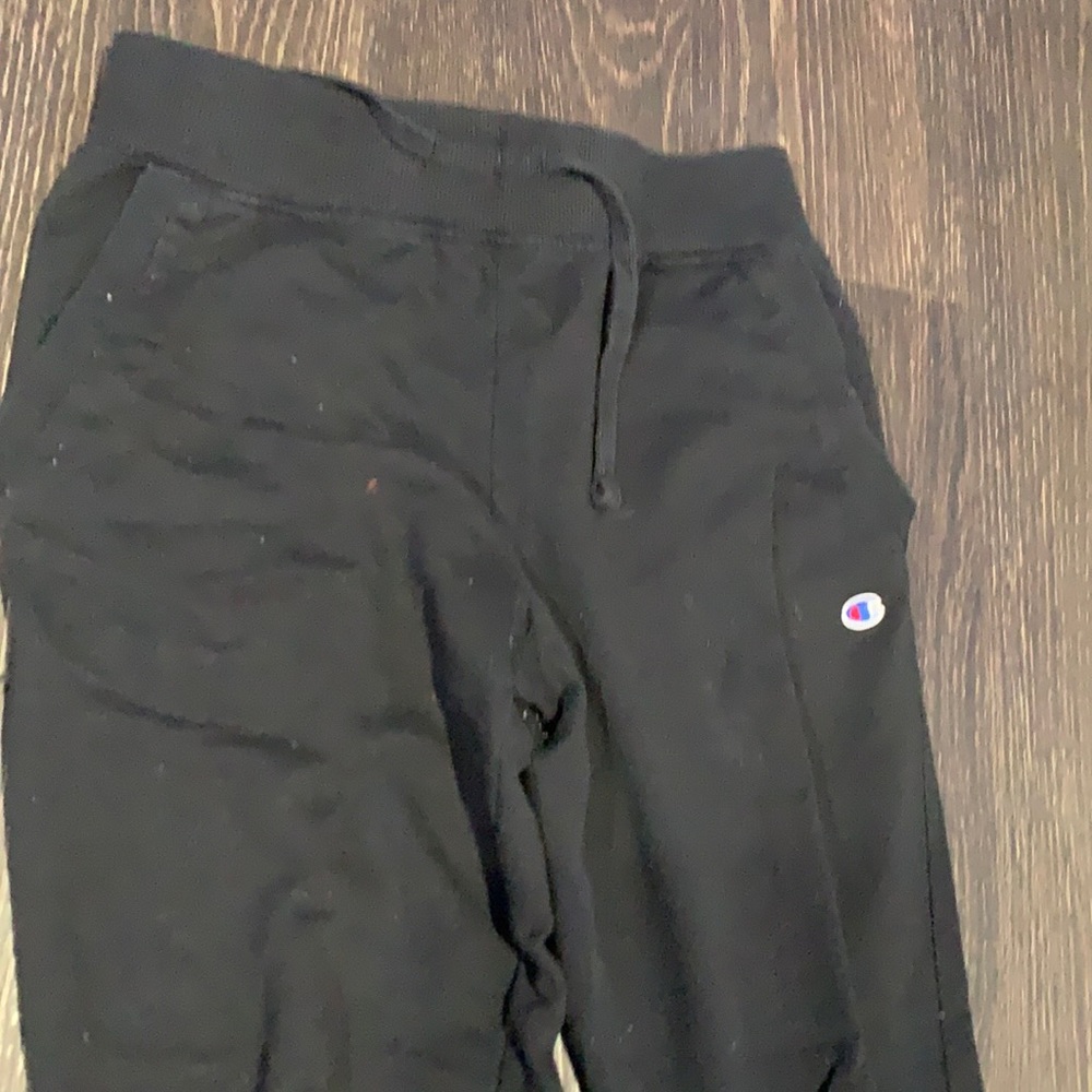 Black champion sweatpants